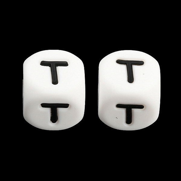 PandaHall 20Pcs White Cube Letter Silicone Beads 12x12x12mm Square Dice Alphabet Beads with 2mm Hole Spacer Loose Letter Beads for Bracelet...
PandaHall 20Pcs White Cube Letter Silicone Beads 12x12x12mm Square Dice Alphabet Beads with 2mm Hole Spacer Loose Letter Beads for Bracelet...