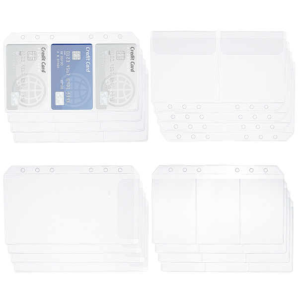 PandaHall AHANDMAKER 16 Pcs A6 6-Holes Binder Pockets, Plastic Name Card Sleeves Pages, Binder Loose Leaf Bags, Business Card Sleeves Pages..., Clear
PandaHall AHANDMAKER 16 Pcs A6 6-Holes Binder Pockets, Plastic Name Card Sleeves Pages, Binder Loose Leaf Bags, Business Card Sleeves Pages..., Clear