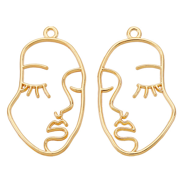 PandaHall SUNNYCLUE 1 Box Human Face Charms Open Back Bezel Abstract Face Charms Golden Blanks Hollow Resin Frame Double Sided Charm Women...
PandaHall SUNNYCLUE 1 Box Human Face Charms Open Back Bezel Abstract Face Charms Golden Blanks Hollow Resin Frame Double Sided Charm Women...