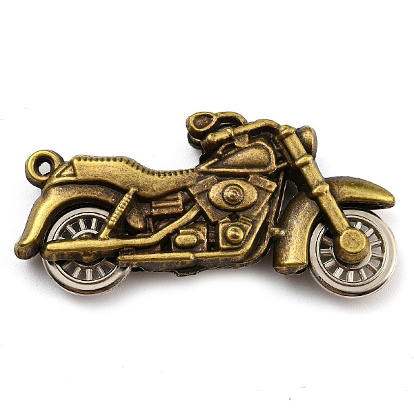 PandaHall Tibetan Style Alloy Pendants, Motorbike, Cadmium Free & Lead Free, Antique Bronze, 25x49x8mm, Hole: 1.5mm Alloy Motorbike
PandaHall Tibetan Style Alloy Pendants, Motorbike, Cadmium Free & Lead Free, Antique Bronze, 25x49x8mm, Hole: 1.5mm Alloy Motorbike
