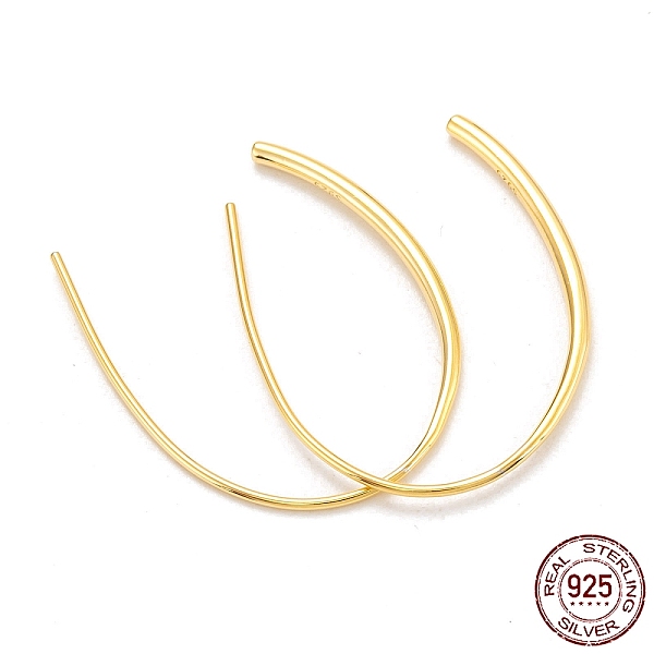 PandaHall 925 Sterling Silver Ear Thread, Golden, 30.5x1.5mm, Pin: 0.7mm Sterling Silver
PandaHall 925 Sterling Silver Ear Thread, Golden, 30.5x1.5mm, Pin: 0.7mm Sterling Silver