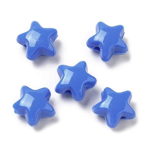 PandaHall Opaque Acrylic Beads, Star, Royal Blue, 11x11.5x7mm, Hole: 2mm, about 1245pcs/500g Acrylic Star
PandaHall Opaque Acrylic Beads, Star, Royal Blue, 11x11.5x7mm, Hole: 2mm, about 1245pcs/500g Acrylic Star