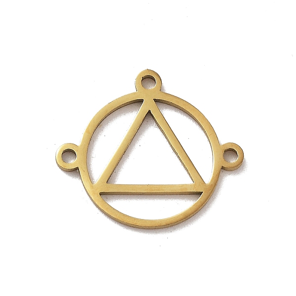 PandaHall 304 Stainless Steel Chandelier Component Links, 3-Hole, Ring with Triangle, Golden, 14x16x0.9mm, Hole: 1.2mm 304 Stainless Steel...
PandaHall 304 Stainless Steel Chandelier Component Links, 3-Hole, Ring with Triangle, Golden, 14x16x0.9mm, Hole: 1.2mm 304 Stainless Steel...
