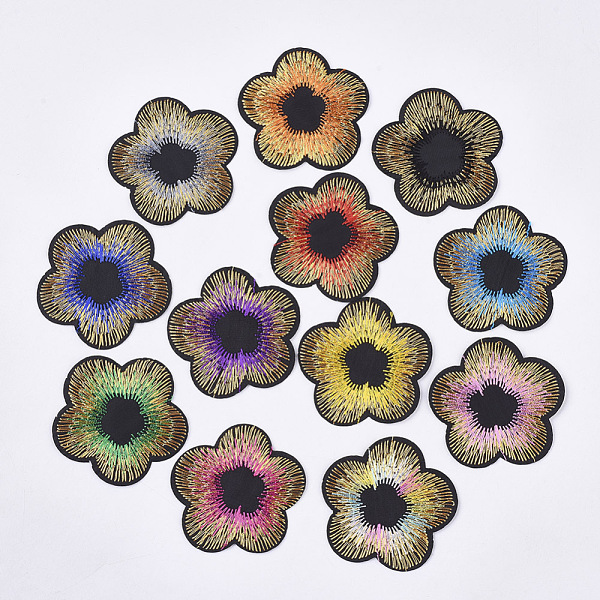 PandaHall Computerized Embroidery Cloth Iron On/Sew On Patches, Costume Accessories, Appliques, Flower, Mixed Color, 52.5x53.5x0.8mm, about..., Multicolor
PandaHall Computerized Embroidery Cloth Iron On/Sew On Patches, Costume Accessories, Appliques, Flower, Mixed Color, 52.5x53.5x0.8mm, about..., Multicolor