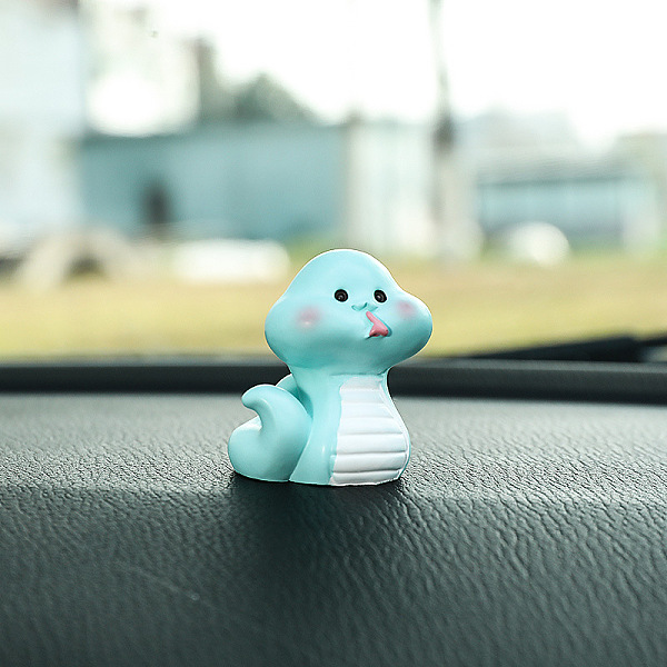 PandaHall Snake Resin Car Display Decorations, Car Home Office Ornaments, Pale Turquoise, 30x25mm Resin Snake
PandaHall Snake Resin Car Display Decorations, Car Home Office Ornaments, Pale Turquoise, 30x25mm Resin Snake