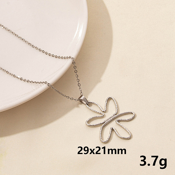 PandaHall 304 Stainless Steel Flower Pendant Necklaces, Cable Chain Necklaces for Women Stainless Steel Flower
PandaHall 304 Stainless Steel Flower Pendant Necklaces, Cable Chain Necklaces for Women Stainless Steel Flower