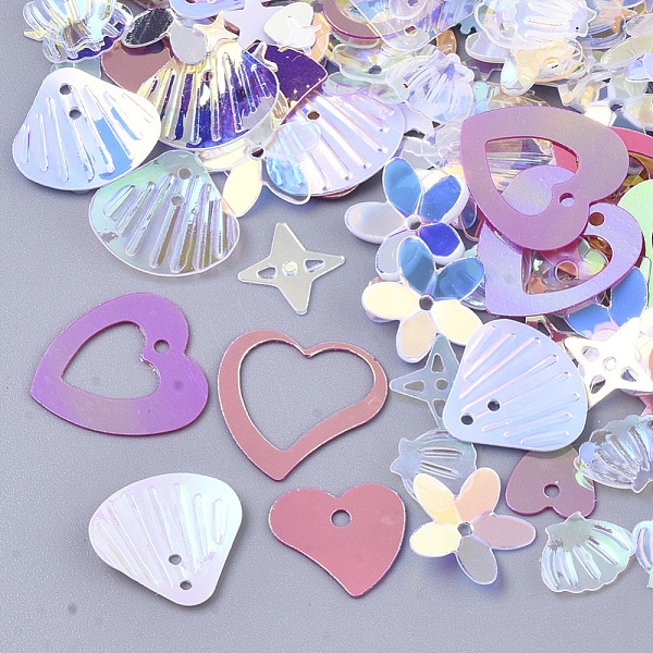 PandaHall Ornament Accessories, PVC Plastic Paillette/Sequins Beads, Mixed Shapes, Hot Pink, 3~13x3~13x0.4~1.5mm, Hole: 0.9~1.4mm PVC Mixed...
PandaHall Ornament Accessories, PVC Plastic Paillette/Sequins Beads, Mixed Shapes, Hot Pink, 3~13x3~13x0.4~1.5mm, Hole: 0.9~1.4mm PVC Mixed...