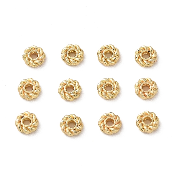 PandaHall Rack Plating Zinc Alloy Spacer Beads, Long-Lasting Plated, Flower, Real 18K Gold Plated, 5x1.7mm, Hole: 1.2mm Alloy Flower
PandaHall Rack Plating Zinc Alloy Spacer Beads, Long-Lasting Plated, Flower, Real 18K Gold Plated, 5x1.7mm, Hole: 1.2mm Alloy Flower