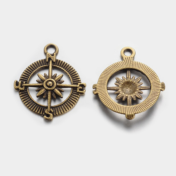 PandaHall Tibetan Style Alloy Helm Pendants, Lead Free & Nickel Free, Antique Bronze Color, Size: about 30mm long, 25mm wide, 2mm thick...
PandaHall Tibetan Style Alloy Helm Pendants, Lead Free & Nickel Free, Antique Bronze Color, Size: about 30mm long, 25mm wide, 2mm thick...