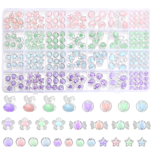PandaHall CHGCRAFT 220Pcs 28Styles Transparent Acrylic Stars Bead in Bead Heart Beads Assorted Round Star Rabbit Plastic Bead for Hair..., Multicolor
PandaHall CHGCRAFT 220Pcs 28Styles Transparent Acrylic Stars Bead in Bead Heart Beads Assorted Round Star Rabbit Plastic Bead for Hair..., Multicolor
