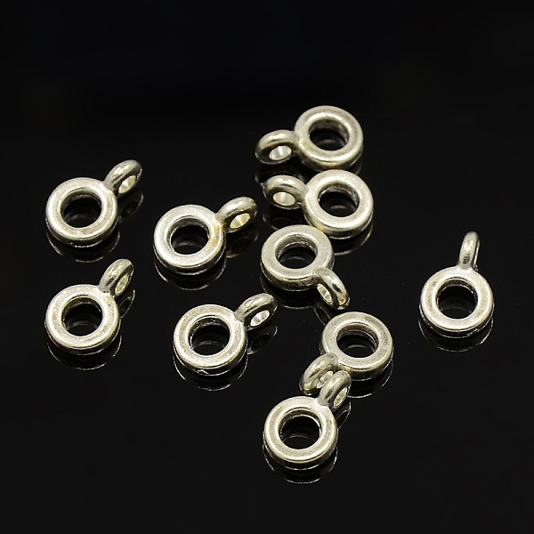 PandaHall Tibetan Style Hangers, Bail Beads, Rondelle, Silver Color Plated, Cadmium Free & Nickel Free & Lead Free, 6.5x2mm, Hole: 2mm...
PandaHall Tibetan Style Hangers, Bail Beads, Rondelle, Silver Color Plated, Cadmium Free & Nickel Free & Lead Free, 6.5x2mm, Hole: 2mm...
