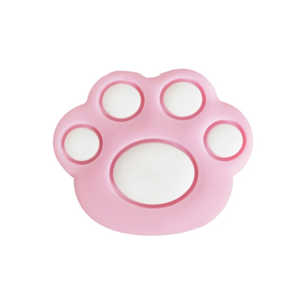 PandaHall Bear Paw Food Grade Eco-Friendly Silicone Focal Beads, Chewing Beads For Teethers, Pink, 28.5mm Silicone Paw Print Pink
PandaHall Bear Paw Food Grade Eco-Friendly Silicone Focal Beads, Chewing Beads For Teethers, Pink, 28.5mm Silicone Paw Print Pink