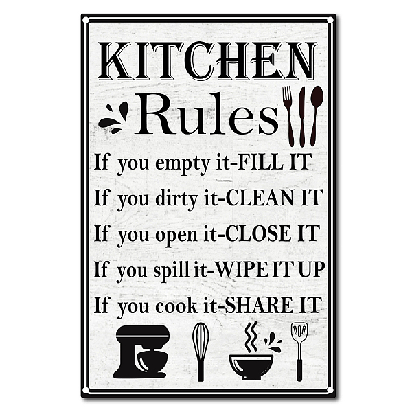 PandaHall Vintage Metal Tin Sign, Wall Decor for Bars, Restaurants, Cafes Pubs, Word, 30x20cm Tinplate Word
PandaHall Vintage Metal Tin Sign, Wall Decor for Bars, Restaurants, Cafes Pubs, Word, 30x20cm Tinplate Word