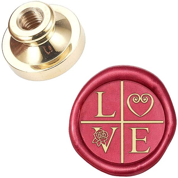 PandaHall CRASPIRE Wax Seal Stamp Head LOVE Removable Sealing Brass Stamp Head for Creative Gift Envelopes Invitations Cards Decoration...
PandaHall CRASPIRE Wax Seal Stamp Head LOVE Removable Sealing Brass Stamp Head for Creative Gift Envelopes Invitations Cards Decoration...