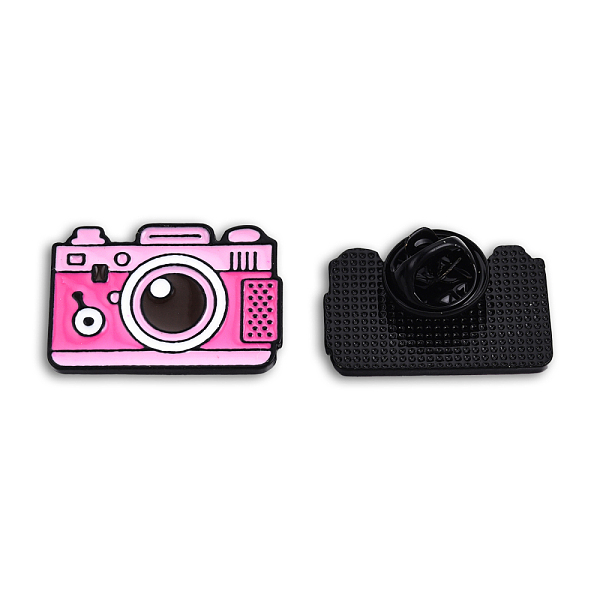 PandaHall Camera Shape Enamel Pin, Electrophoresis Black Plated Alloy Study Supplies Badge for Backpack Clothes, Nickel Free & Lead Free...
PandaHall Camera Shape Enamel Pin, Electrophoresis Black Plated Alloy Study Supplies Badge for Backpack Clothes, Nickel Free & Lead Free...