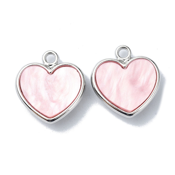PandaHall Acrylic Charms, with Alloy Finding, Heart Charms, Lavender, 19x18x5mm, Hole: 2mm Alloy+Acrylic Heart Purple
PandaHall Acrylic Charms, with Alloy Finding, Heart Charms, Lavender, 19x18x5mm, Hole: 2mm Alloy+Acrylic Heart Purple