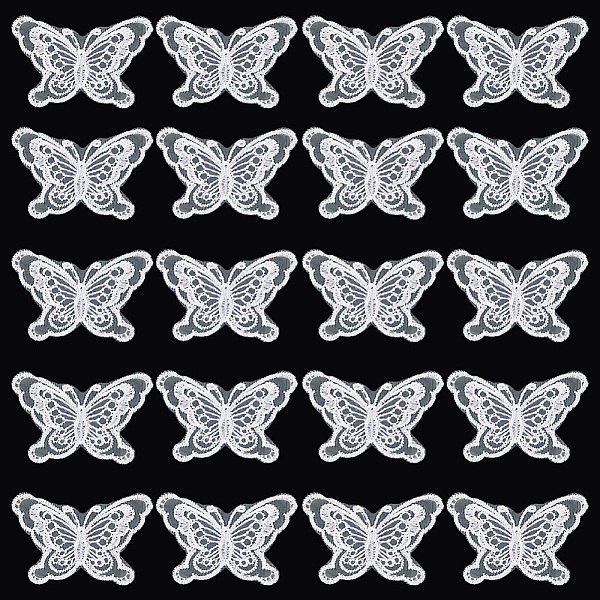 PandaHall GORGECRAFT 50PCS White Butterfly Lace Trim Organza Applique Patches Butterflies Fabric Embroidery Sewing Lace DIY Craft Decor...
PandaHall GORGECRAFT 50PCS White Butterfly Lace Trim Organza Applique Patches Butterflies Fabric Embroidery Sewing Lace DIY Craft Decor...