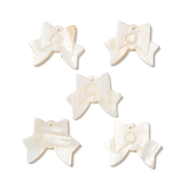 PandaHall Natural Freshwater Shell Pendants, Bowknot Charms, 22.5~23x27.5~28x2~3mm, Hole: 1.6mm Freshwater Shell Bowknot
PandaHall Natural Freshwater Shell Pendants, Bowknot Charms, 22.5~23x27.5~28x2~3mm, Hole: 1.6mm Freshwater Shell Bowknot