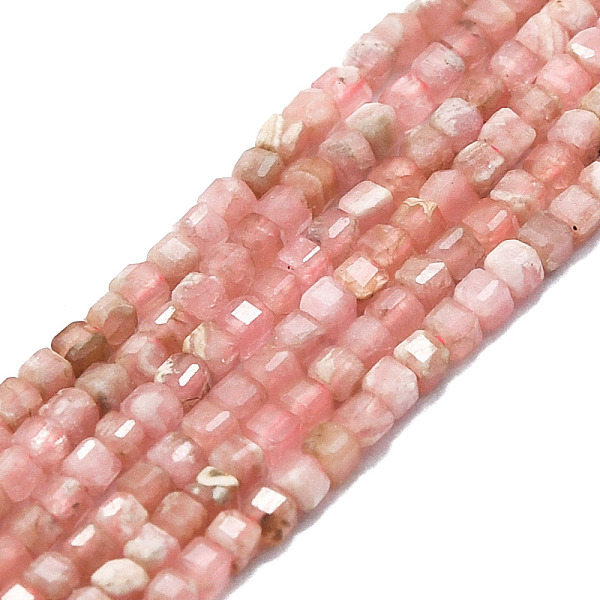 PandaHall Natural Rhodochrosite Beads Strands, Faceted, Cube, 2x2x2mm, Hole: 0.6mm, about 182pcs/strand, 15.16''~15.55''(38.5~39.5cm)...
PandaHall Natural Rhodochrosite Beads Strands, Faceted, Cube, 2x2x2mm, Hole: 0.6mm, about 182pcs/strand, 15.16''~15.55''(38.5~39.5cm)...