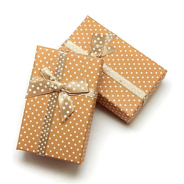 PandaHall Cardboard Necklace Boxes with Bowknot and Sponge Inside, for Necklaces and Pendants, Rectangle, Peru, 80x50x25mm Paper Rectangle..., Brown
PandaHall Cardboard Necklace Boxes with Bowknot and Sponge Inside, for Necklaces and Pendants, Rectangle, Peru, 80x50x25mm Paper Rectangle..., Brown