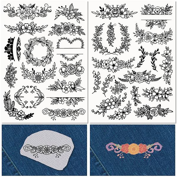 PandaHall PVA Water-soluble Embroidery Aid Drawing Sketch, Flower, 297x210mmm, 2pcs/set Plastic Flower
PandaHall PVA Water-soluble Embroidery Aid Drawing Sketch, Flower, 297x210mmm, 2pcs/set Plastic Flower