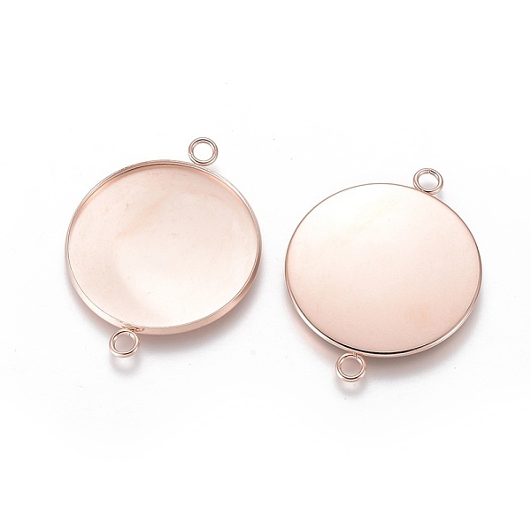 PandaHall 201 Stainless Steel Cabochon Connector Settings, Plain Edge Bezel Cups, Flat Round, Rose Gold, Tray: 30mm, 42x32x2mm, Hole: 3mm...
PandaHall 201 Stainless Steel Cabochon Connector Settings, Plain Edge Bezel Cups, Flat Round, Rose Gold, Tray: 30mm, 42x32x2mm, Hole: 3mm...