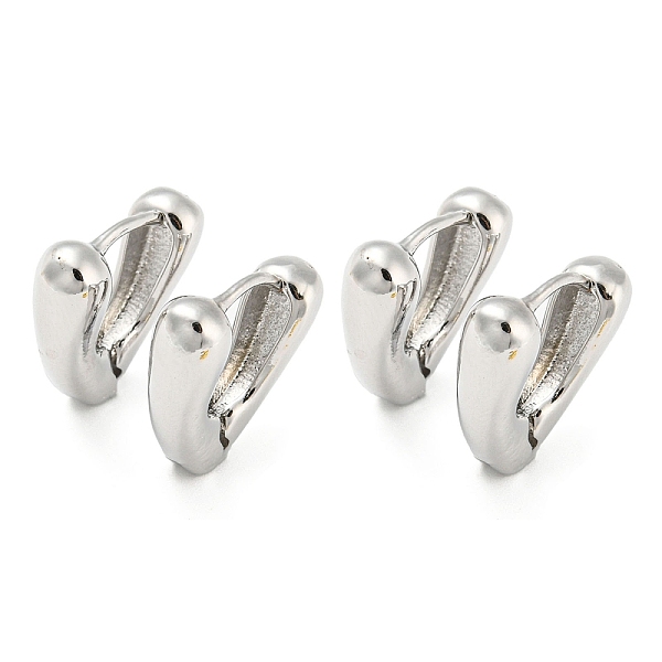 PandaHall Rack Plating Brass Triangle Hoop Earrings, Lead Free & Cadmium Free, Platinum, 16.5x5.5mm Brass Triangle
PandaHall Rack Plating Brass Triangle Hoop Earrings, Lead Free & Cadmium Free, Platinum, 16.5x5.5mm Brass Triangle