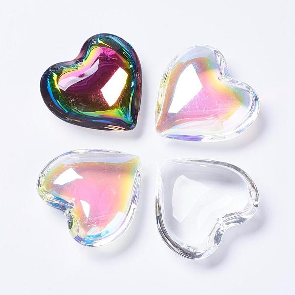 PandaHall Glass Pendants, Heart, Mixed Color, 40~41x42~43x15mm, Hole: 2mm Glass Heart Multicolor
PandaHall Glass Pendants, Heart, Mixed Color, 40~41x42~43x15mm, Hole: 2mm Glass Heart Multicolor