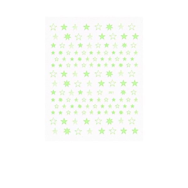 PandaHall Nail Art Stickers Decals, Self Adhesive, for Nail Tips Decorations, Star, Lawn Green, 10.1x7.9x0.04cm Paper Star
PandaHall Nail Art Stickers Decals, Self Adhesive, for Nail Tips Decorations, Star, Lawn Green, 10.1x7.9x0.04cm Paper Star