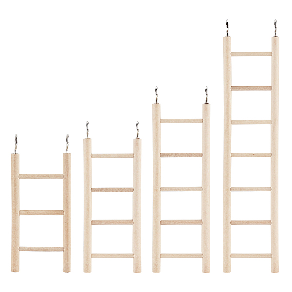 PandaHall AHANDMAKER Bird Step Wood Ladder, Natural Wood Bird Climbing Toys, Birds Steps Climbing Bridge Wooden Ladder for Parrot, Parakeet..., Orange
PandaHall AHANDMAKER Bird Step Wood Ladder, Natural Wood Bird Climbing Toys, Birds Steps Climbing Bridge Wooden Ladder for Parrot, Parakeet..., Orange