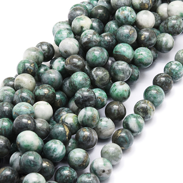 PandaHall Natural Dioptase Round Beads Strands, 10~10.5mm, Hole: 0.8mm, about 39pcs/strand, 15.75 inch(40cm) Dioptase Round
PandaHall Natural Dioptase Round Beads Strands, 10~10.5mm, Hole: 0.8mm, about 39pcs/strand, 15.75 inch(40cm) Dioptase Round