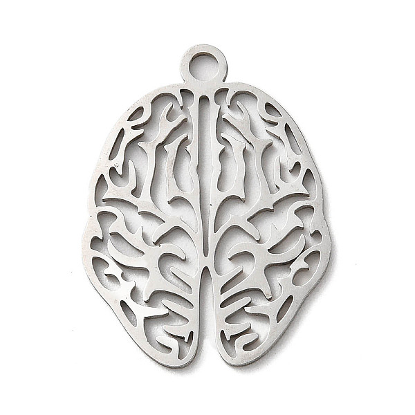 PandaHall 201 Stainless Steel Pendants, Laser Cut, Brain Charm, Stainless Steel Color, 26x19x1mm, Hole: 2mm 201 Stainless Steel Body
PandaHall 201 Stainless Steel Pendants, Laser Cut, Brain Charm, Stainless Steel Color, 26x19x1mm, Hole: 2mm 201 Stainless Steel Body