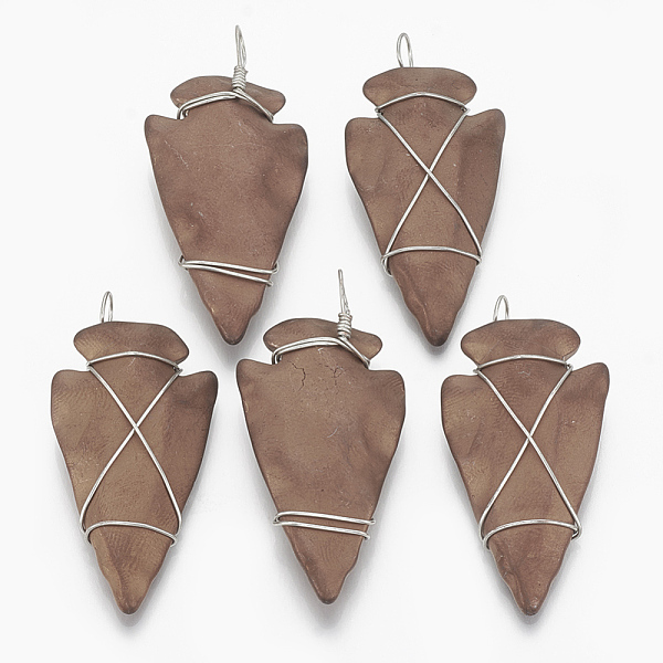 PandaHall Electroplated Non-magnetic Synthetic Hematite Pendants, with Platinum Tone Brass Findings, Matte Style, Arrows, Copper Plated...
PandaHall Electroplated Non-magnetic Synthetic Hematite Pendants, with Platinum Tone Brass Findings, Matte Style, Arrows, Copper Plated...