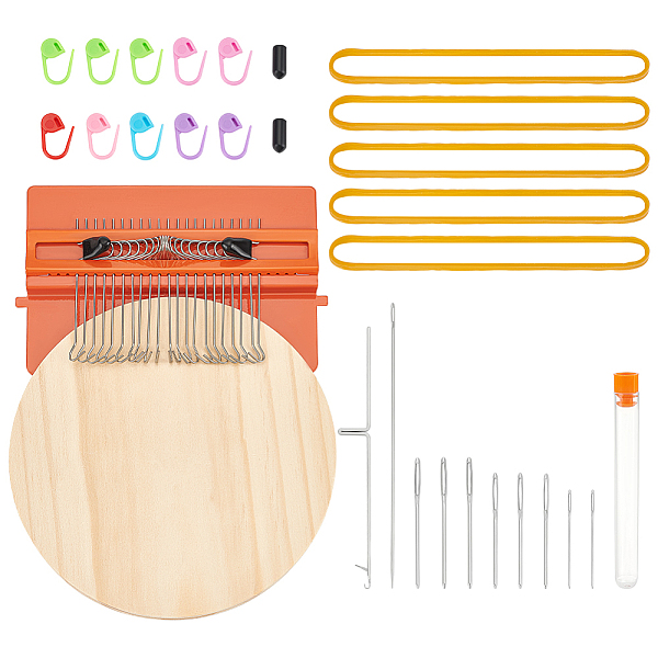 PandaHall FINGERINSPIRE 30 Pcs Speedweve Darning Loom Type Weave Tool with 1Pcs 21 Speedweve Hooks Darning Loom 1 Tube 9 Darning Needle 1...
PandaHall FINGERINSPIRE 30 Pcs Speedweve Darning Loom Type Weave Tool with 1Pcs 21 Speedweve Hooks Darning Loom 1 Tube 9 Darning Needle 1...