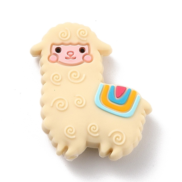 PandaHall Silicone Focal Beads, Chewing Beads For Teethers, Alpaca, Light Khaki, 31x28x9mm, Hole: 3mm Silicone Other Animal
PandaHall Silicone Focal Beads, Chewing Beads For Teethers, Alpaca, Light Khaki, 31x28x9mm, Hole: 3mm Silicone Other Animal