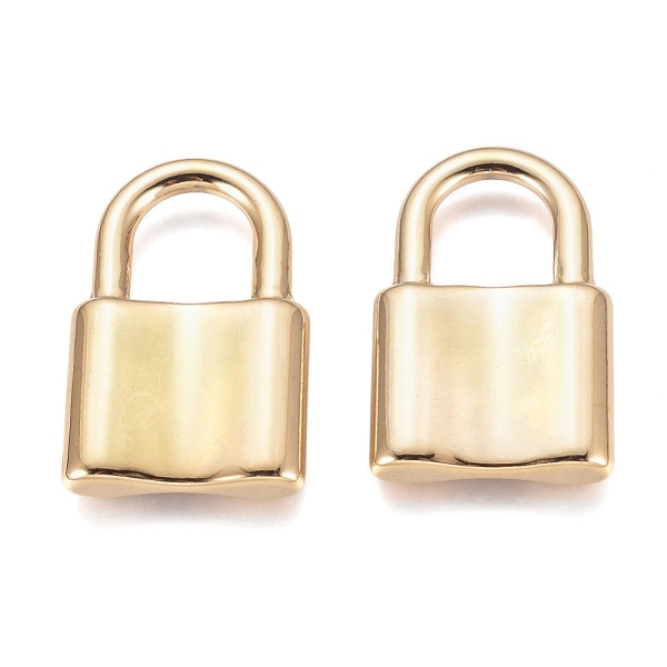 PandaHall Vacuum Plating 304 Stainless Steel Pendants, Padlock, Golden, 31x20x4mm, Hole: 10x11mm 304 Stainless Steel Lock
PandaHall Vacuum Plating 304 Stainless Steel Pendants, Padlock, Golden, 31x20x4mm, Hole: 10x11mm 304 Stainless Steel Lock