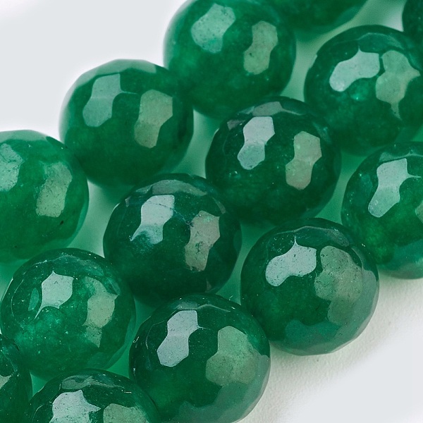 PandaHall Natural Malaysia Jade Beads Strands, Dyed, Faceted, Round, Dark Green, 6mm, Hole: 1mm, about 62pcs/strand, 14.5 inch Malaysia Jade...
PandaHall Natural Malaysia Jade Beads Strands, Dyed, Faceted, Round, Dark Green, 6mm, Hole: 1mm, about 62pcs/strand, 14.5 inch Malaysia Jade...