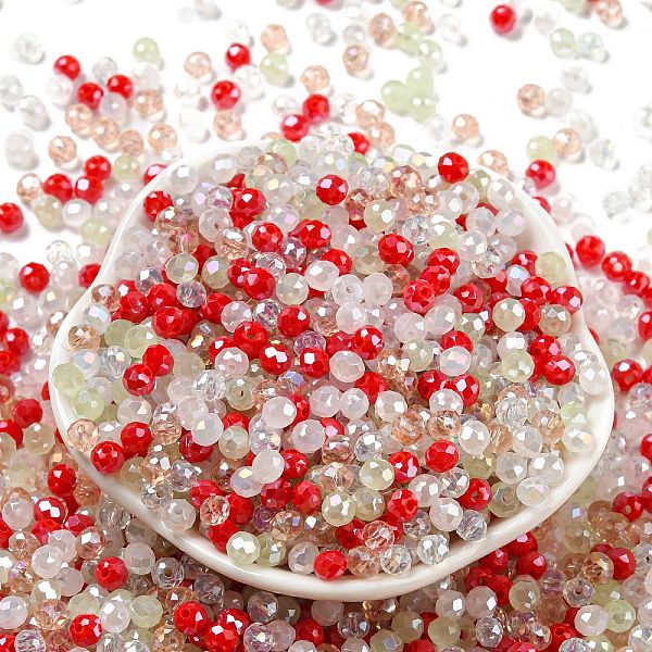 PandaHall Glass Beads, Faceted, Rondelle, Dark Orange, 4x3mm, Hole: 0.4mm, about 6800pcs/500g Glass Rondelle
PandaHall Glass Beads, Faceted, Rondelle, Dark Orange, 4x3mm, Hole: 0.4mm, about 6800pcs/500g Glass Rondelle