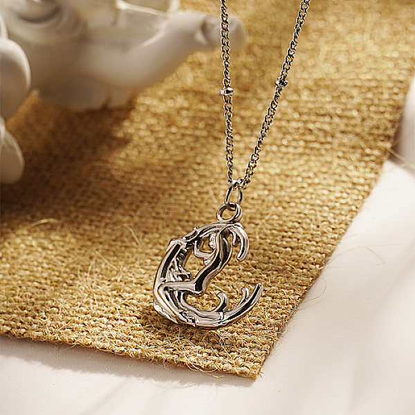 PandaHall Stainless Steel Pendant Necklaces, Wave with Human, Stainless Steel Color, 15.75 inch(40cm) Stainless Steel Human
PandaHall Stainless Steel Pendant Necklaces, Wave with Human, Stainless Steel Color, 15.75 inch(40cm) Stainless Steel Human
