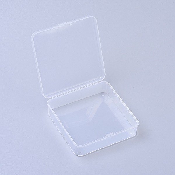 PandaHall Plastic Boxes, Beads Storage Containers, with Hinged Lid, Square, Clear, 9.4x9.4x2.8cm Plastic Square Clear
PandaHall Plastic Boxes, Beads Storage Containers, with Hinged Lid, Square, Clear, 9.4x9.4x2.8cm Plastic Square Clear