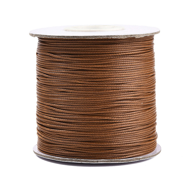 PandaHall Waxed Polyester Cord, Bead Cord, Sienna, 0.5mm, about 169.51~174.98 Yards(155~160m)/Roll Waxed Polyester Cord Round Brown
PandaHall Waxed Polyester Cord, Bead Cord, Sienna, 0.5mm, about 169.51~174.98 Yards(155~160m)/Roll Waxed Polyester Cord Round Brown