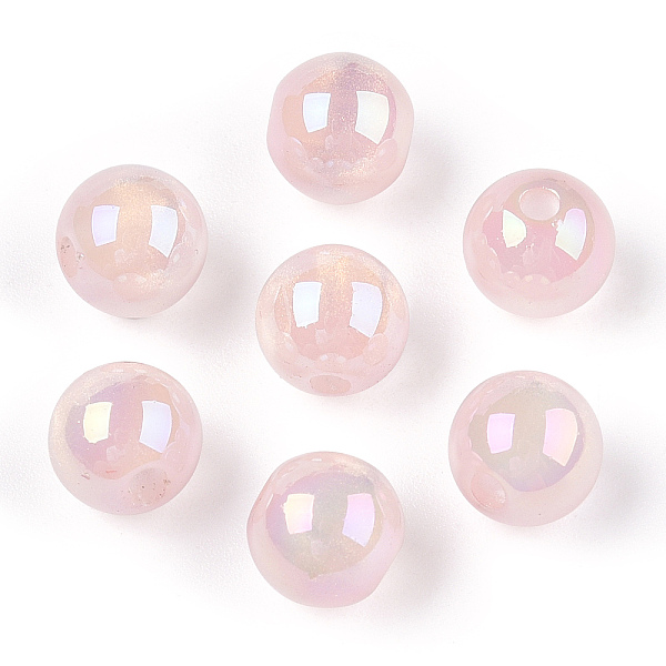 PandaHall Translucent Resin Beads, Glitter Beads, Round, Misty Rose, 8x7.5mm, Hole: 1.8mm Resin Round
PandaHall Translucent Resin Beads, Glitter Beads, Round, Misty Rose, 8x7.5mm, Hole: 1.8mm Resin Round