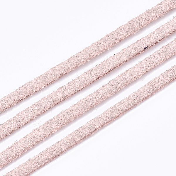 PandaHall Faux Suede Cord, Faux Suede Lace, Pink, 2.5~2.8x1.5mm, about 1.09 yards(1m)/strand Faux Suede Pink
PandaHall Faux Suede Cord, Faux Suede Lace, Pink, 2.5~2.8x1.5mm, about 1.09 yards(1m)/strand Faux Suede Pink
