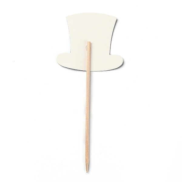 PandaHall Paper Hat Cake Insert Card Decoration, with Bamboo Stick, for Birthday Cake Decoration, Black, 124mm, 6pcs/Set Paper Hat Black
PandaHall Paper Hat Cake Insert Card Decoration, with Bamboo Stick, for Birthday Cake Decoration, Black, 124mm, 6pcs/Set Paper Hat Black