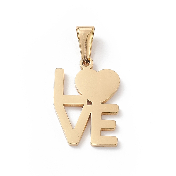 PandaHall Valentine's Day 304 Stainless Steel Pendants, Laser Cut, Word I LOVE YOU Charms, Golden, 20.5x14.5x1.5mm, Hole: 3x6mm 304...
PandaHall Valentine's Day 304 Stainless Steel Pendants, Laser Cut, Word I LOVE YOU Charms, Golden, 20.5x14.5x1.5mm, Hole: 3x6mm 304...