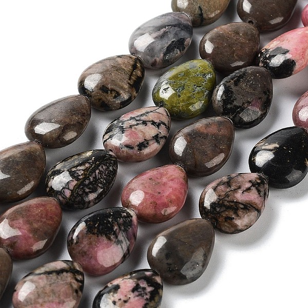 PandaHall Natural Rhodonite Beads Strands, Teardrop, 17.5~18x13x6mm, Hole: 1.2mm, about 22pcs/strand, 15.24 inch(38.7cm) Rhodonite Teardrop
PandaHall Natural Rhodonite Beads Strands, Teardrop, 17.5~18x13x6mm, Hole: 1.2mm, about 22pcs/strand, 15.24 inch(38.7cm) Rhodonite Teardrop