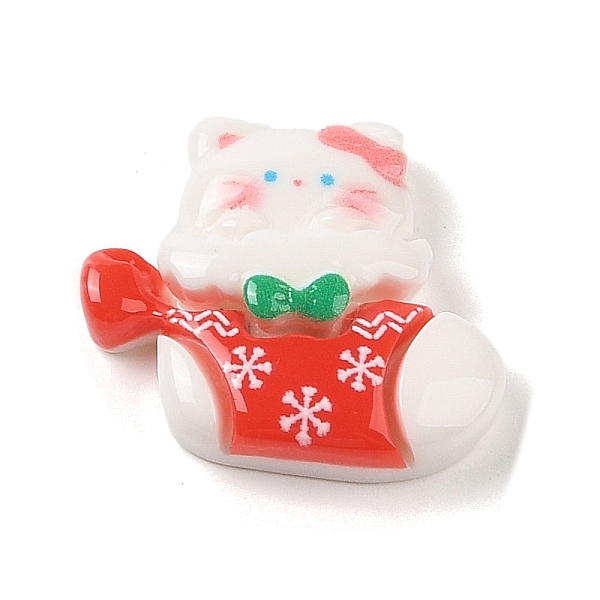 PandaHall Animal Christmas Socking Theme Opaque Resin Decoden Cabochons, Cat Shape, 22.5x24x6.5mm Resin Cat Shape White
PandaHall Animal Christmas Socking Theme Opaque Resin Decoden Cabochons, Cat Shape, 22.5x24x6.5mm Resin Cat Shape White