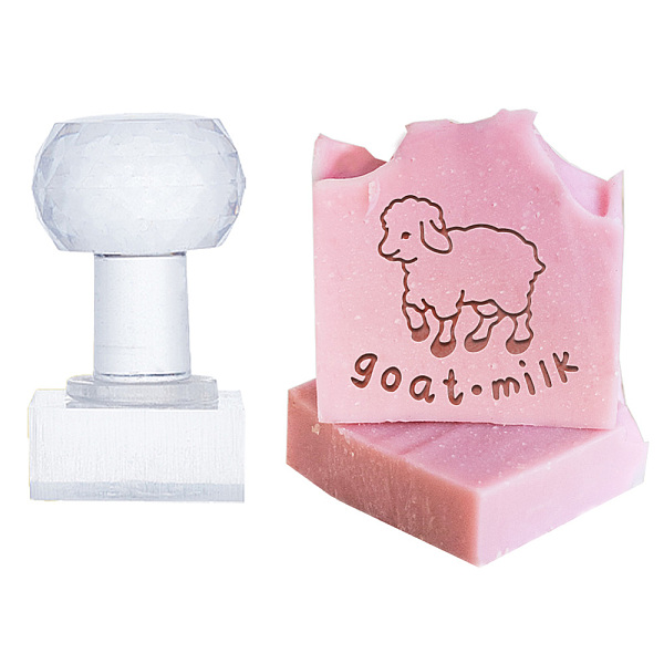 PandaHall Clear Acrylic Soap Stamps with Big Handles, DIY Soap Molds Supplies, Goat, 60x38x35mm, pattern: 35x32mm Acrylic Goat
PandaHall Clear Acrylic Soap Stamps with Big Handles, DIY Soap Molds Supplies, Goat, 60x38x35mm, pattern: 35x32mm Acrylic Goat