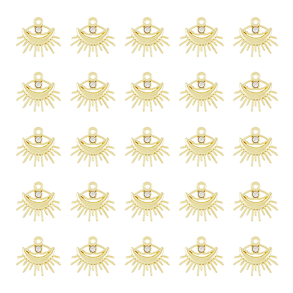 PandaHall DICOSMETIC 40Pcs Hollow Turkish Evil Eye Charms Light Golden Egyptian Eye Charms Rhinestone Protective Eye Charms Lucky Amulet..., Clear
PandaHall DICOSMETIC 40Pcs Hollow Turkish Evil Eye Charms Light Golden Egyptian Eye Charms Rhinestone Protective Eye Charms Lucky Amulet..., Clear