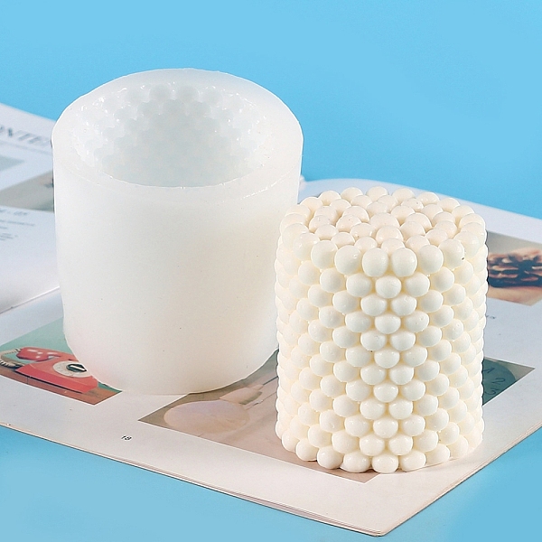 PandaHall Column Food Grade Silicone Candle Molds, For Candle Making, White, 7.7x8.5cm Silicone Column White
PandaHall Column Food Grade Silicone Candle Molds, For Candle Making, White, 7.7x8.5cm Silicone Column White